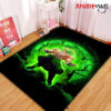 Broly Moonlight Area Carpet Rug Home Decor Bedroom Living Room Decor Small / Premium Rectangle Rug Official Rug Merch