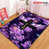 Cross Faith Rug Carpet Rug Home Room Decor Premium Rectangle Rug / Small Official Rug Merch