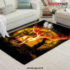 Deer Fire Moonlight Area Carpet Rug Home Decor Bedroom Living Room