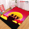 Demon Slayer Kimetsu No Yaiba Sunset Rug Carpet Rug Home Room Decor Premium Rectangle Rug / Small Official Rug Merch