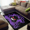 Gengar Pokemon Spoopy Carpet Rug Home Room Decor Love Moon Back