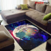 Godzilla Love You To The Moon Galaxy Carpet Rug Home Room Decor Back