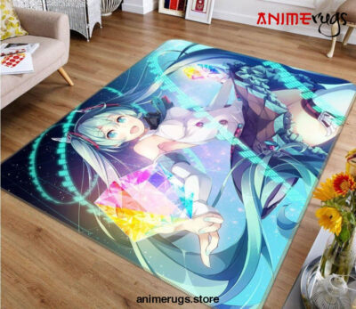 Hatsune Miku Anime 17 Area Rug Living Room And Bed Room Rug Rug Regtangle Carpet Floor Decor Home Decor - Dreamrooma