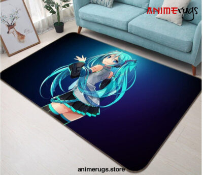 Hatsune Miku Anime 29 Area Rug Living Room And Bed Room Rug Rug Regtangle Carpet Floor Decor Home Decor - Dreamrooma