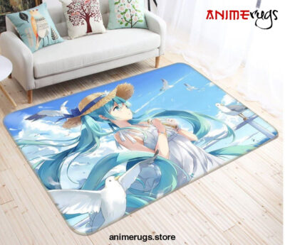 Hatsune Miku Anime 33 Area Rug Living Room And Bed Room Rug Rug Regtangle Carpet Floor Decor Home Decor - Dreamrooma