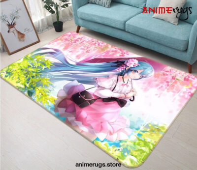 Hatsune Miku Anime 38 Area Rug Living Room And Bed Room Rug Rug Regtangle Carpet Floor Decor Home Decor - Dreamrooma