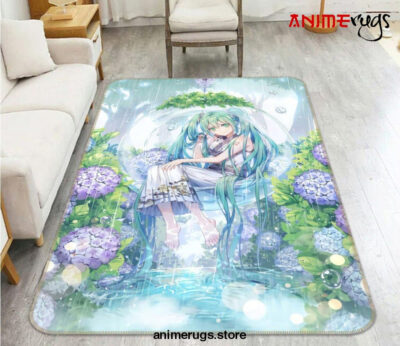 Hatsune Miku Anime 73 Area Rug Living Room And Bed Room Rug Rug Regtangle Carpet Floor Decor Home Decor - Dreamrooma