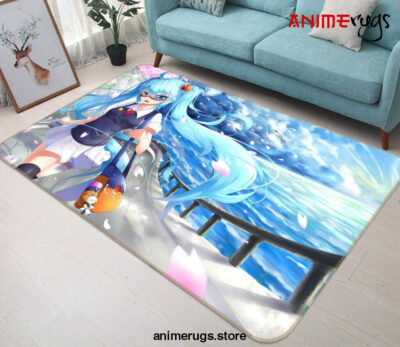 Hatsune Miku Anime 75 Area Rug Living Room And Bed Room Rug Rug Regtangle Carpet Floor Decor Home Decor - Dreamrooma