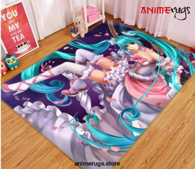 Hatsune Miku Anime 87 Area Rug Living Room And Bed Room Rug Rug Regtangle Carpet Floor Decor Home Decor - Dreamrooma