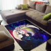 Jujutsu Kaisen Gojo Sakuna Chibi Anime Love You To The Moon Galaxy Carpet Rug Home Room Decor Back