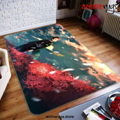 Kimetsu No Yaiba Anime 24 Area Rug Living Room And Bed Room Rug Rug Regtangle Carpet Floor Decor Home Decor - Dreamrooma