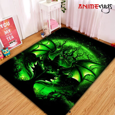 Maleficent Moonlight Area Carpet Rug Home Decor Bedroom Living Room Decor Small / Premium Rectangle Rug Official Rug Merch