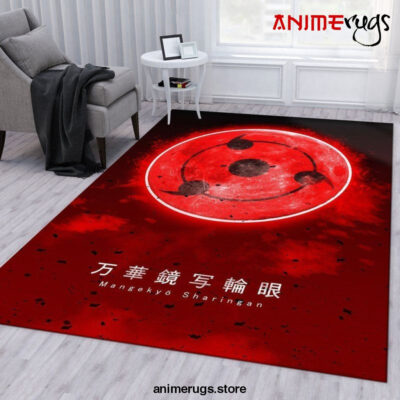 Mangekyo Sharingan Anime 2 Area Rug Living Room And Bed Room Rug Rug Regtangle Carpet Floor Decor Home Decor - Dreamrooma