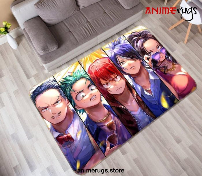 My Hero Academia Anime 32 Area Rug Living Room And Bed Room Rug Rug Regtangle Carpet Floor Decor Home Decor - Dreamrooma