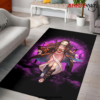 Nezuko Moonlight Area Carpet Rug Home Decor Bedroom Living Room