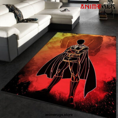 One Punch Man Saitama Caped Baldy S Soul Anime Hero Area Rug Living Room And Bed Room Rug Rug Regtangle Carpet Floor Decor Home Decor - Dreamrooma