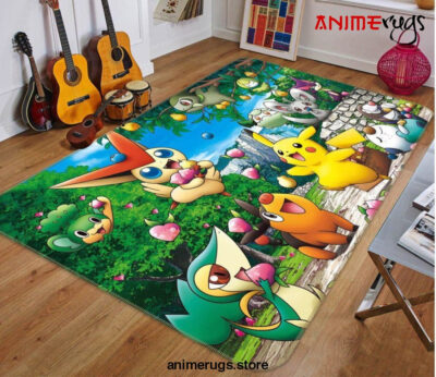 Pokemon Anime 10 Area Rug Living Room And Bed Room Rug Rug Regtangle Carpet Floor Decor Home Decor - Dreamrooma