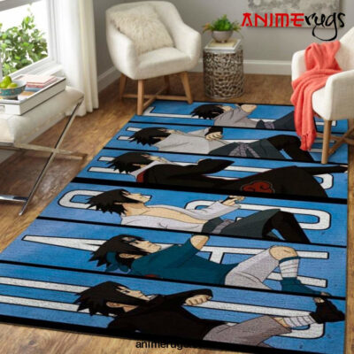 Sasuke Uchiha Area Rug Living Room Rug Home Decor Anime Manga Ofd 1910131 - Dreamrooma