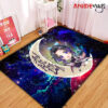 Shinobu demon slayer Love You To The Moon Carpet Rug Home Room Decor Small / Premium Rectangle Rug Official Rug Merch