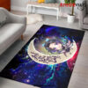 Shinobu Demon Slayer Love You To The Moon Carpet Rug Home Room Decor Back