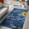 Starry Night Doctor Who Ii Rug Carpet Home Room Decor