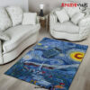 Starry Night Doctor Who Ii Rug Carpet Home Room Decor