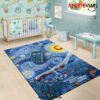 Starry Night Doctor Who Ii Rug Carpet Home Room Decor