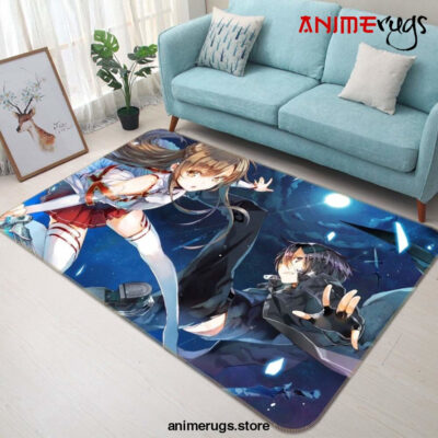 Sword Art Online Anime 4 Area Rug Living Room And Bed Room Rug Rug Regtangle Carpet Floor Decor Home Decor - Dreamrooma