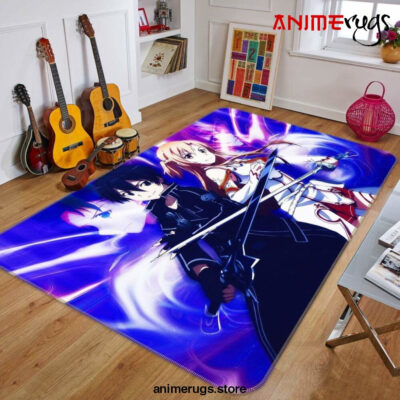 Sword Art Online Anime 7 Area Rug Living Room And Bed Room Rug Rug Regtangle Carpet Floor Decor Home Decor - Dreamrooma