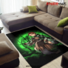 Tanjiro Demon Slayer Moonlight Area Carpet Rug Home Decor Bedroom Living Room Love Moon Back