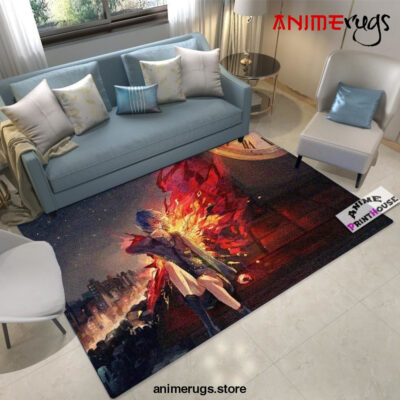 Tokyo Ghoul Touka On Roof Area Rugs Anime Living Room Carpet Home Rug Regtangle Carpet Floor Decor Home Decor - Dreamrooma