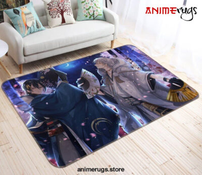 Touken Ranbu Anime 2 Area Rug Living Room And Bed Room Rug Rug Regtangle Carpet Floor Decor Home Decor - Dreamrooma