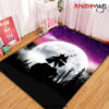 Uchiha Madara Naruto Moon Night Rug Carpet Rug Home Room Decor Premium Rectangle Rug / Small Official Rug Merch