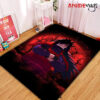 Uchiha Madara Naruto Moonlight Area Carpet Rug Home Decor Bedroom Living Room Decor Small / Premium Rectangle Rug Official Rug Merch