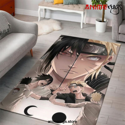 Uchiha Sasuke Anime Movies Area Rugs Living Room Carpet Rug Regtangle Carpet Floor Decor Home Decor - Dreamrooma