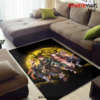 Yellow Demonslayer Moonlight Area Carpet Rug Home Decor Bedroom Living Room