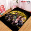 Yellow Demonslayer Moonlight Area Carpet Rug Home Decor Bedroom Living Room Decor Small / Premium Rectangle Rug Official Rug Merch