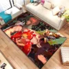 15 Size Anime C Chainsaw Man Pattern Rug Carpet for Living Room Bathroom Mat Creative Doormat 12 - Anime Rugs Store