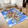 15 Size Digimon Adventure Monster Pattern Rug Carpet for Living Room Bathroom Mat Creative Doormat Carpet 11 - Anime Rugs Store