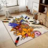 15 Size Digimon Adventure Monster Pattern Rug Carpet for Living Room Bathroom Mat Creative Doormat Carpet 9 - Anime Rugs Store