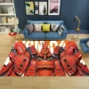 Bandai Mobile Suit Gundam Carpet GUNDAM Anime Cartoon Cushion Bathroom Rug Non slip Entrance Doormat Floor 5 - Anime Rugs Store