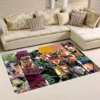 JoJo Bizarre Adventure Door Mat Dio Kitchen Carpet Cartoon Living Room Anime Rugs Carpets Balcony Home 10 - Anime Rugs Store