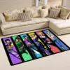 JoJo Bizarre Adventure Door Mat Dio Kitchen Carpet Cartoon Living Room Anime Rugs Carpets Balcony Home 15 - Anime Rugs Store