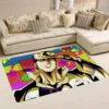 JoJo Bizarre Adventure Door Mat Dio Kitchen Carpet Cartoon Living Room Anime Rugs Carpets Balcony Home 9 - Anime Rugs Store