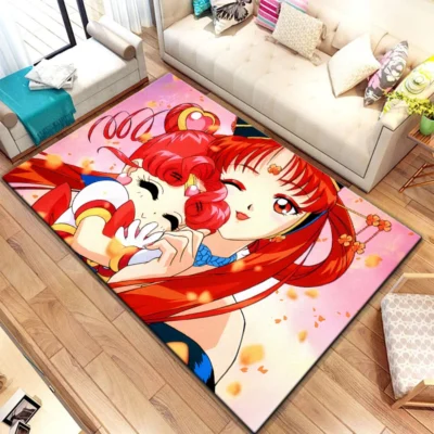 Beautiful Kawaii Sailor Moon Rug - Anime Rugs Store