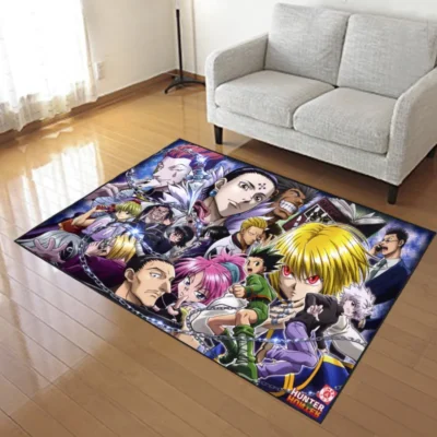 Hunter X Hunter Full Characters Rug - Anime Rugs Store