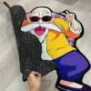 kf S3beef1ce5e50401fbc0bd2cb5dfad9956 Anime Dragon Ball Master Roshi Irregular Area Manga Anime Rugs Birthday Gift Bedroom Living Room Home - Anime Rugs Store